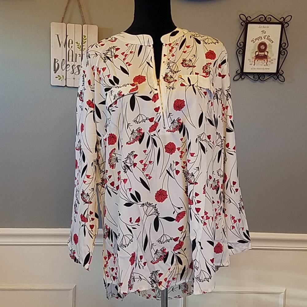 Long sleeved blouse